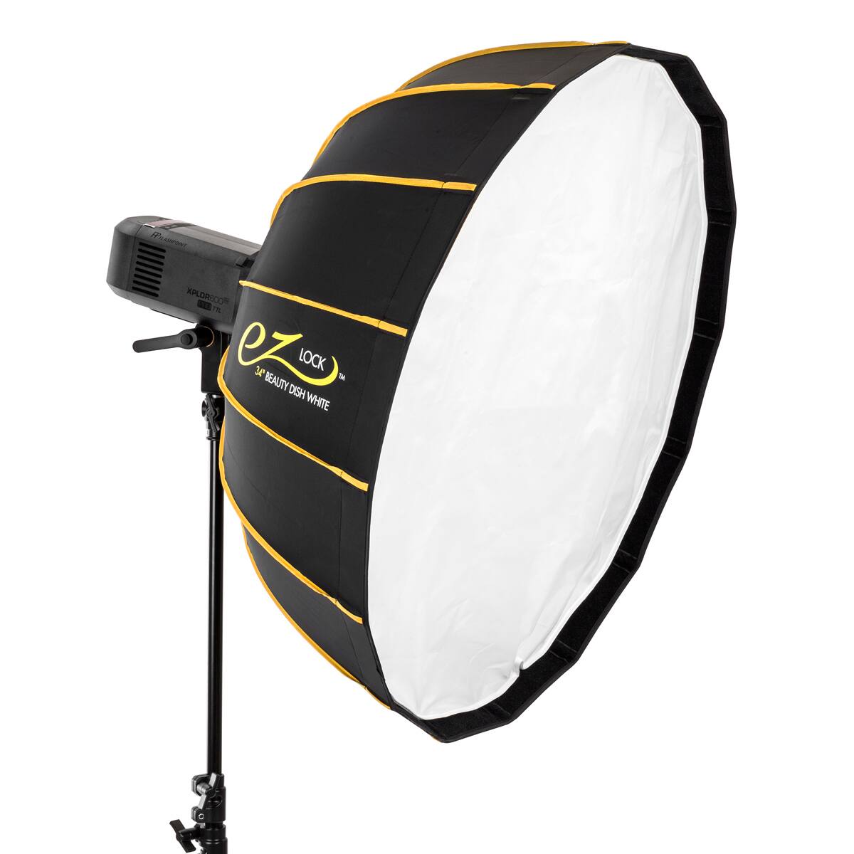 EZ LOCK 24" BEAUTY DISH WHITE
