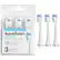 FOR WHITER TEETH & GUM CARE
AquaSonic
PROFLEX
REPLACEMENT BRUSH HEADS
- Helps remove plaque
- Helps prevent and reduce gingivitis
ADA Accepted
American Dental Association
3 BRUSH HEADS
INCLUDES PROTECTIVE CAPS