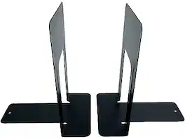 Huron - Steel Book Ends, 9.25"H, (HASZ0039) - Black