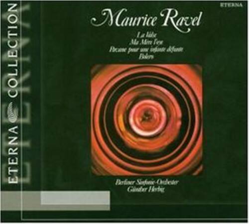 Certainly! Here is the corrected and grouped text from the image:

---

**ETERNAL COLLECTION**

**Maurice Ravel**

**La Vague**

**Ma Mère l'Oye**

**Hommage à un enfant**

**Pierre Sardou - Orchestre**

**Göran Berg**

---