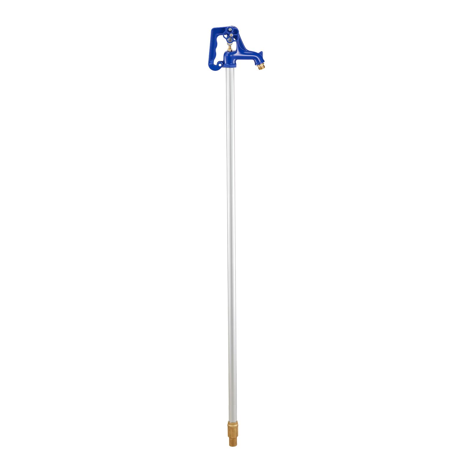 Front. VEVOR - Frost Proof Yard Hydrant, 5.24FT Freeze-Proof Outdoor Faucet with 36" Bury Depth, 3/4" NPT Pipe Connection - Blue.
