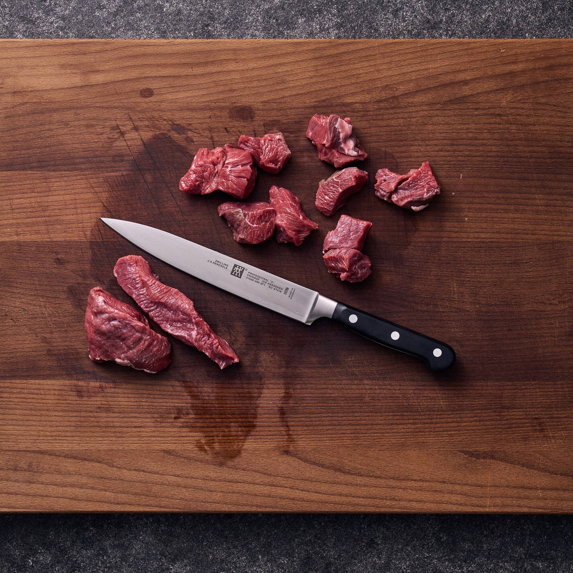 Alt View 3. ZWILLING - ZWILLING Professional "S" 8-inch Carving Knife - Stainless Steel.