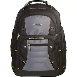 Targus - 17" Drifter II Backpack - Black/Gray