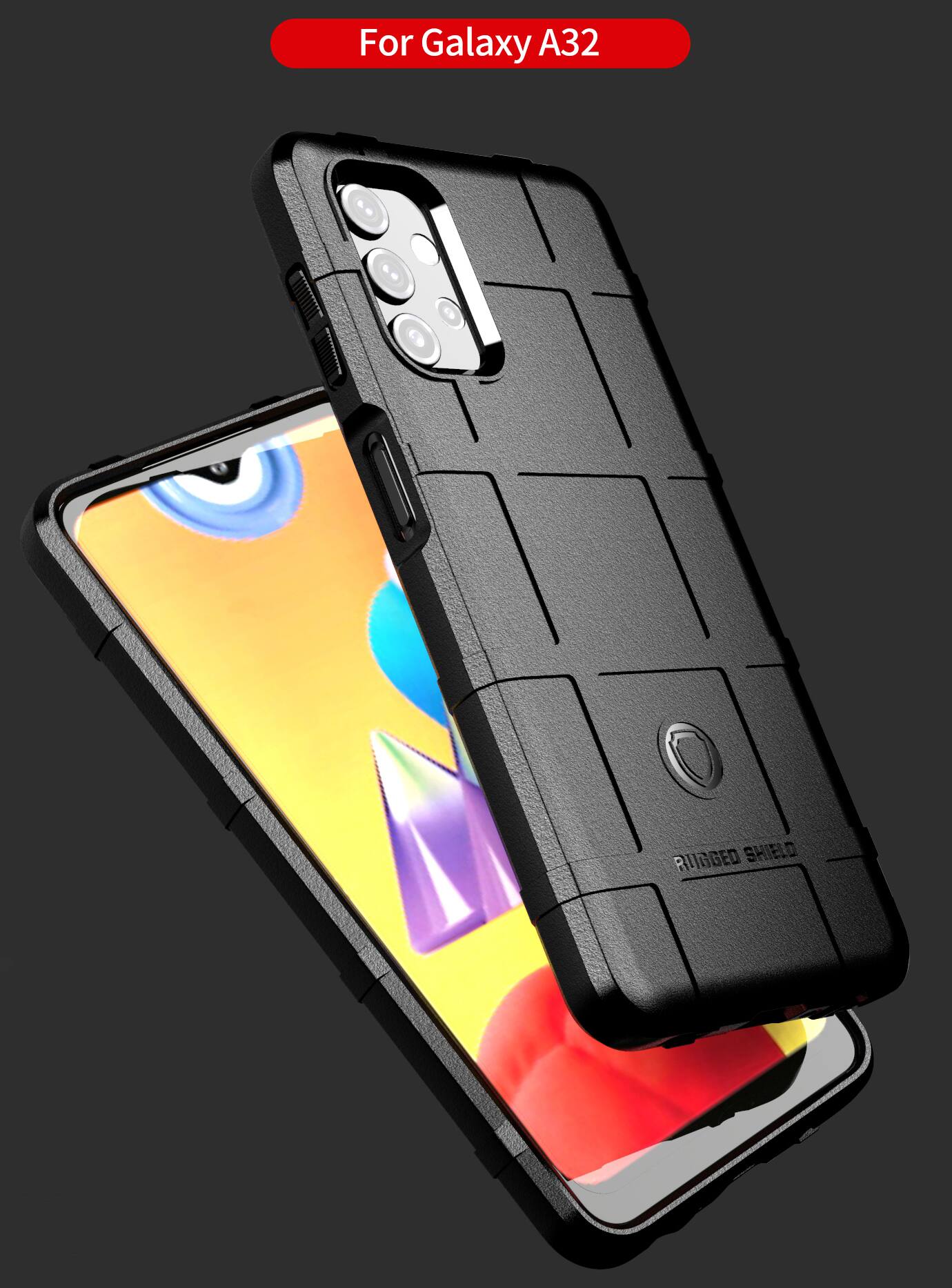 For Galaxy A32 RUGGED SHIELD