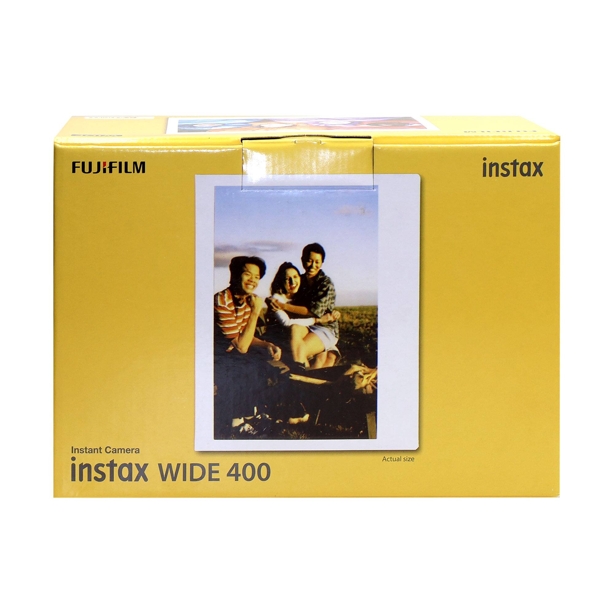 FUJIFILM  
instax  
Instant Camera  
instax WIDE 400  
Actual size