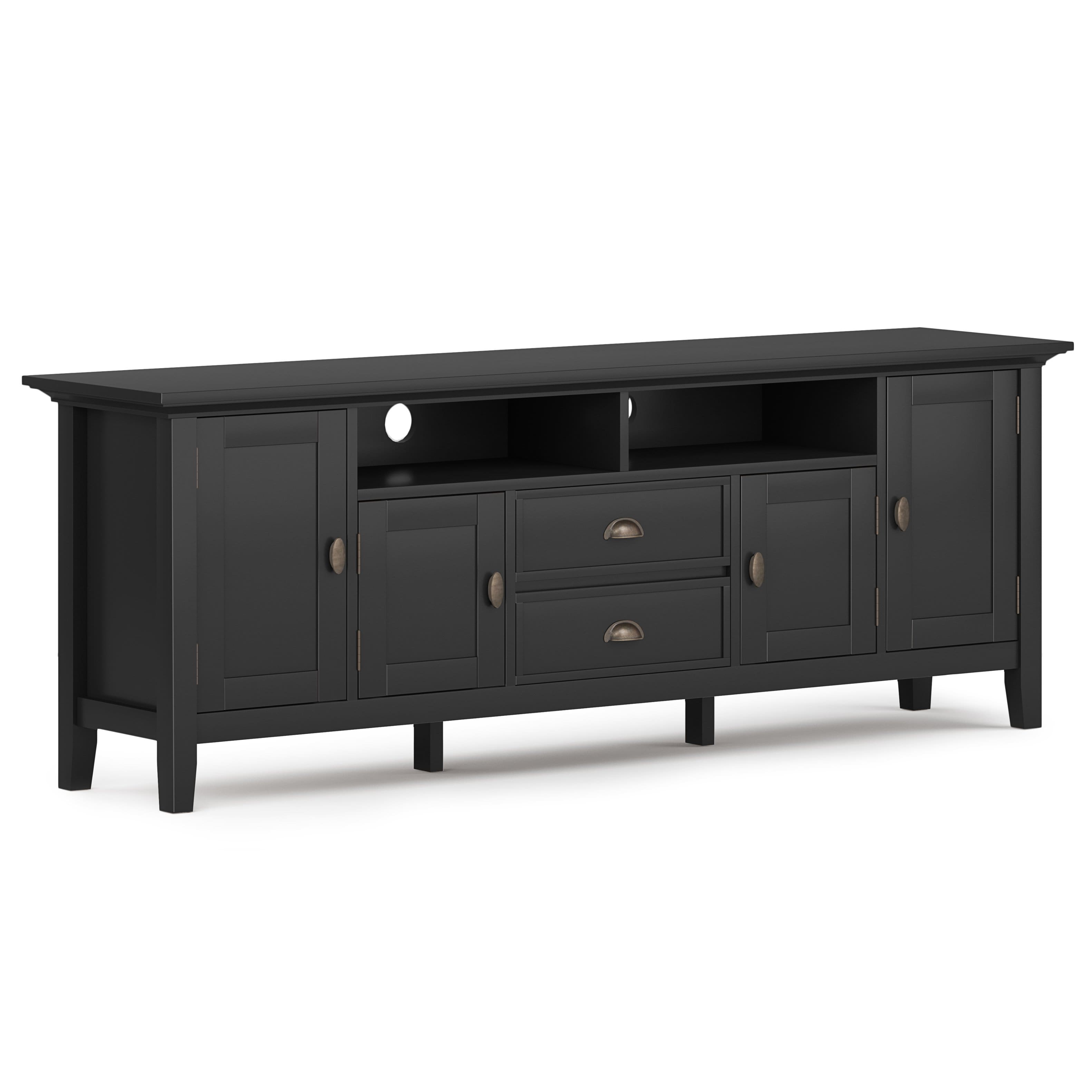 APRILSOUL - Redmond - 72Inch TV Media Stand - Black