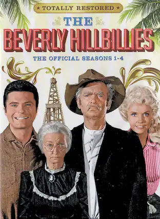 Front. The Beverly Hillbillies Seasons 1-4 DVD.
