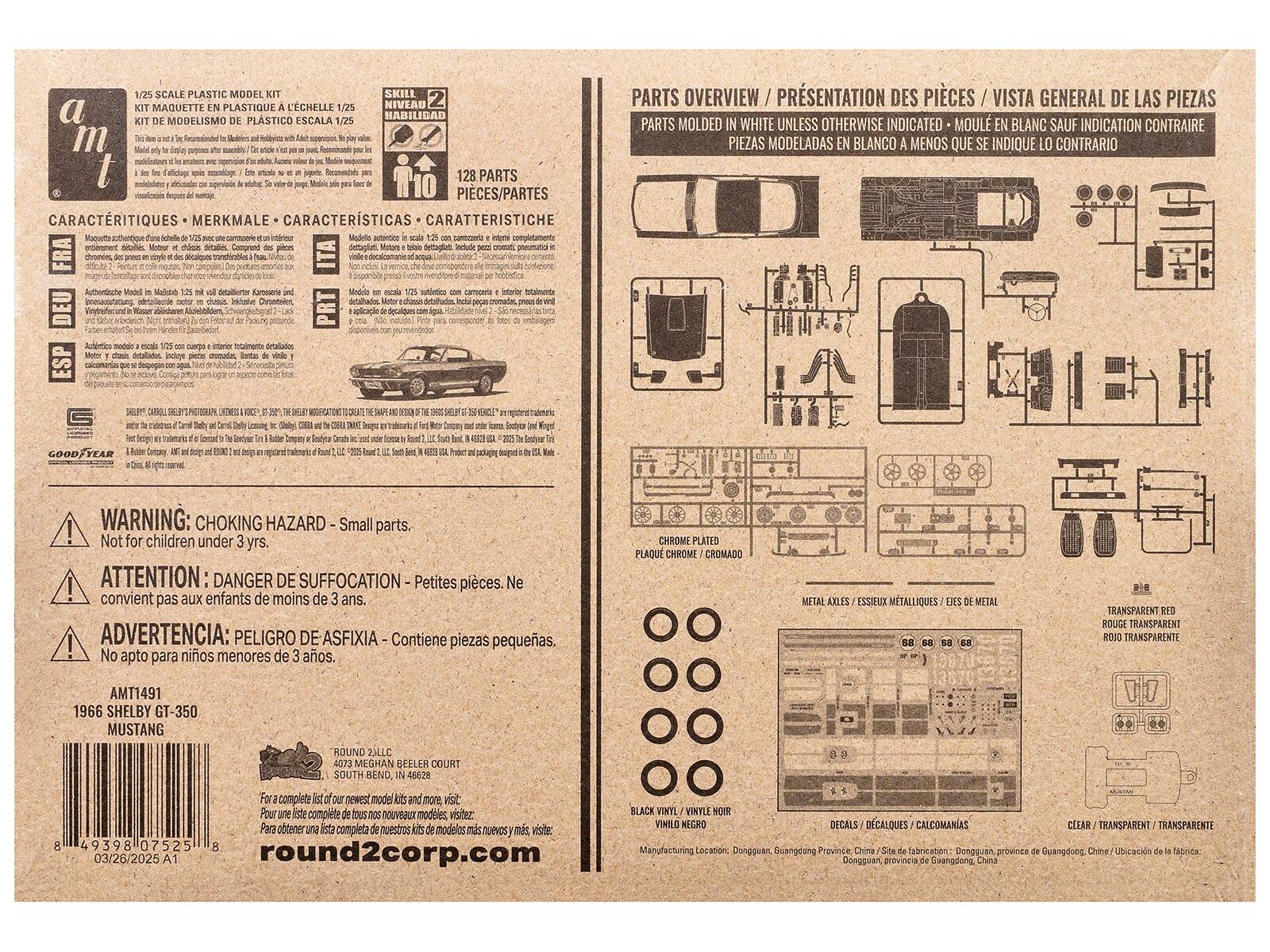 Sure, here is the corrected and grouped text from the image:

---

**1/25 SCALE PLASTIC MODEL KIT / 1/25 ÉCHELLE PLASTIQUE / 1/25 ESCALA PLÁSTICO / 1/25 SKILL PLASTIQUE / 1/25 HABILIGAD MODELISMO PLÁSTICO / 1/25 ESCALA PLÁSTICO**

This is not a toy. Not for children under 3 years. / Cela n'est pas un jouet. Ne convient pas aux enfants de moins de 3 ans. / No es un juguete. No es adecuado para niños menores de 3 años. / Dies ist kein Spielzeug. Nicht für Kinder unter 3 Jahren geeignet. / Non è un giocattolo. Non è adatto ai bambini sotto i 3 anni. / Dies ist kein Spielzeug. Nicht für Kinder unter 3 Jahren geeignet. / Non è un giocattolo. Non è adatto ai bambini sotto i 3 anni.

**CARACTÉRISTIQUES / MERKMALE / CARACTERÍSTICAS / CARATTERISTICHE**

Auth