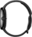 Left. Google - Pixel Watch 3 (45mm) Smartwatch with Obsidian Band - Wi-Fi - Matte Black.