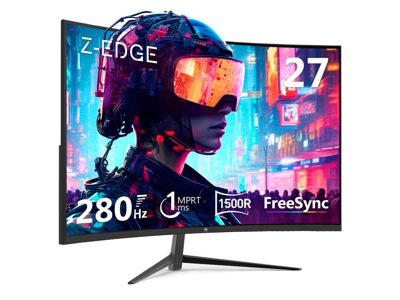Z-EDGE MR 27 280 Hz 1 MPRT ms 1500R FreeSync