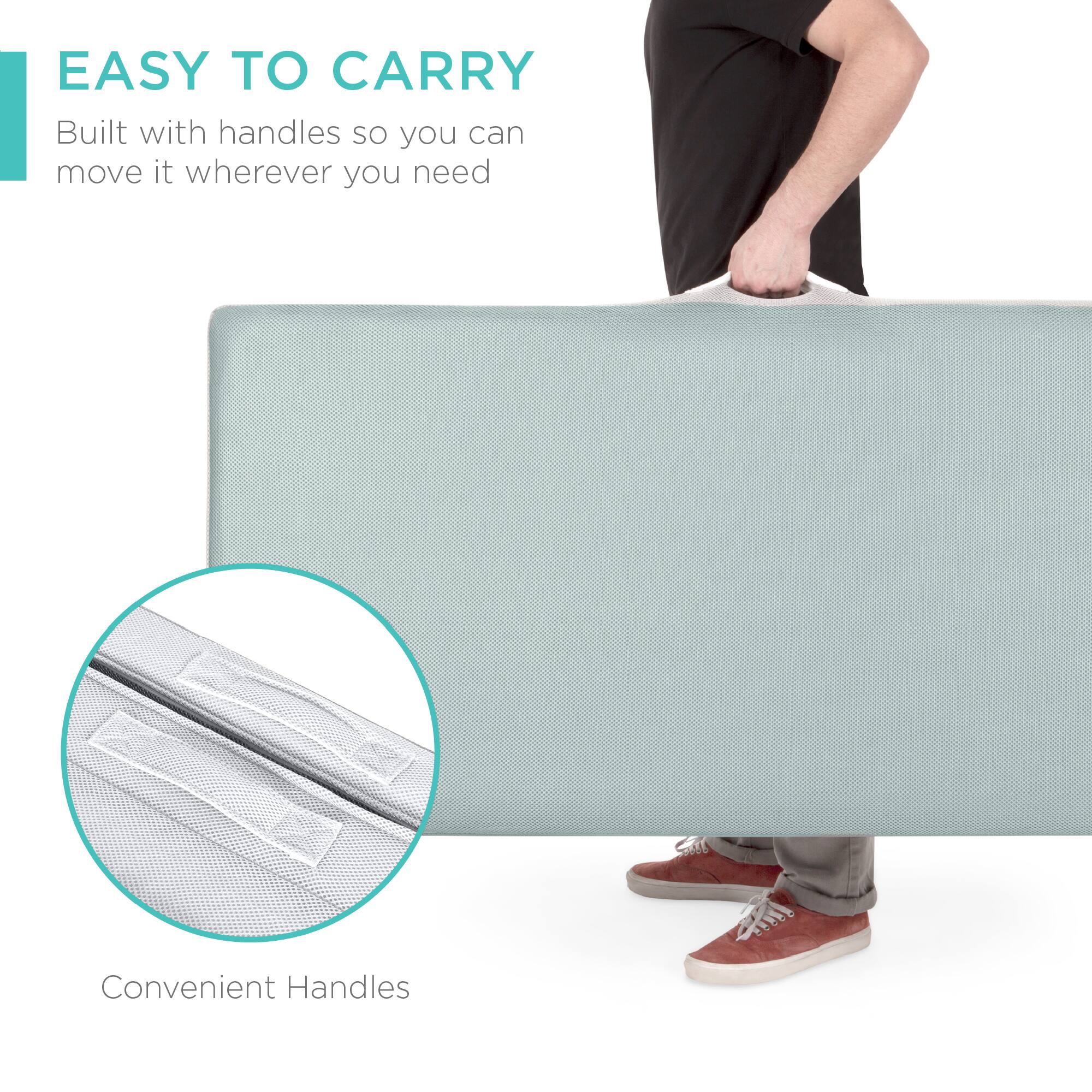 EASY TO CARRY  
Built with handles so you can move it wherever you need  

Convenient Handles