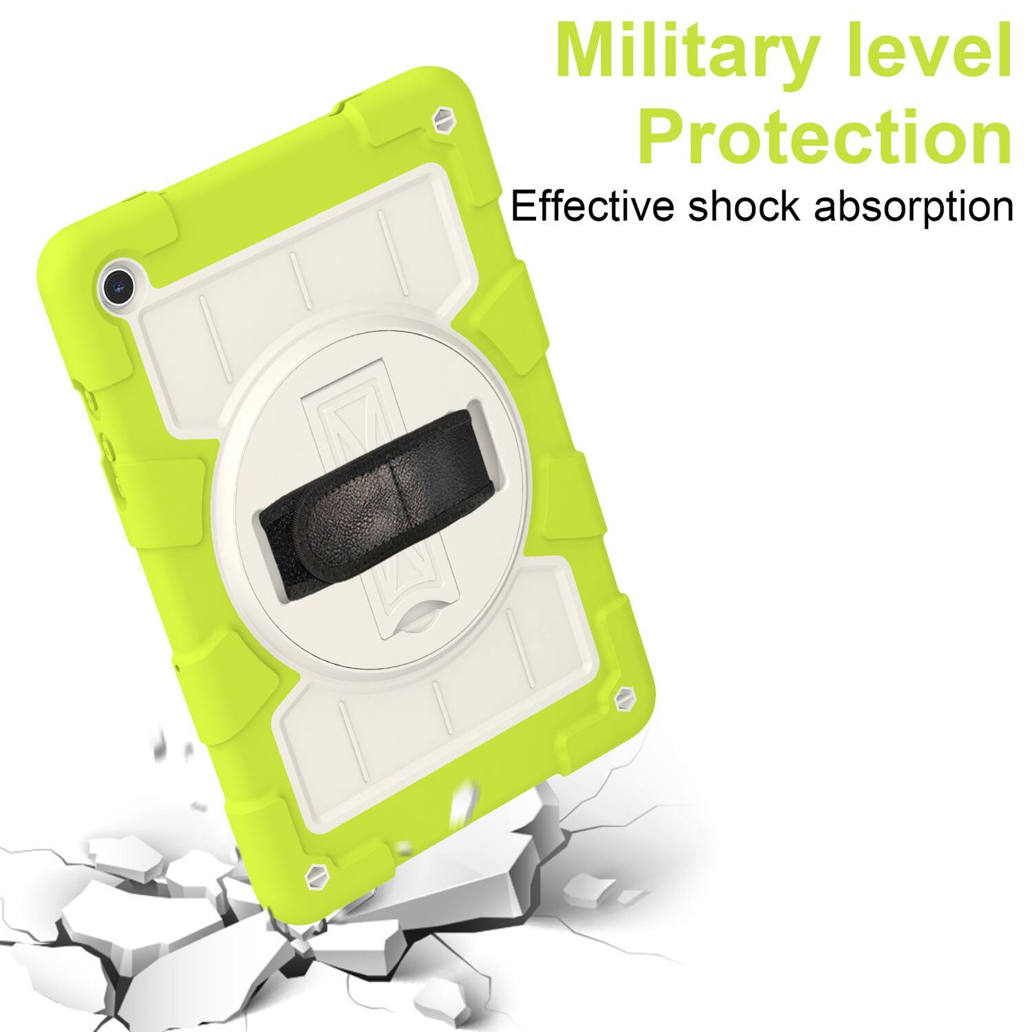 Military level Protection  
Effective shock absorption
