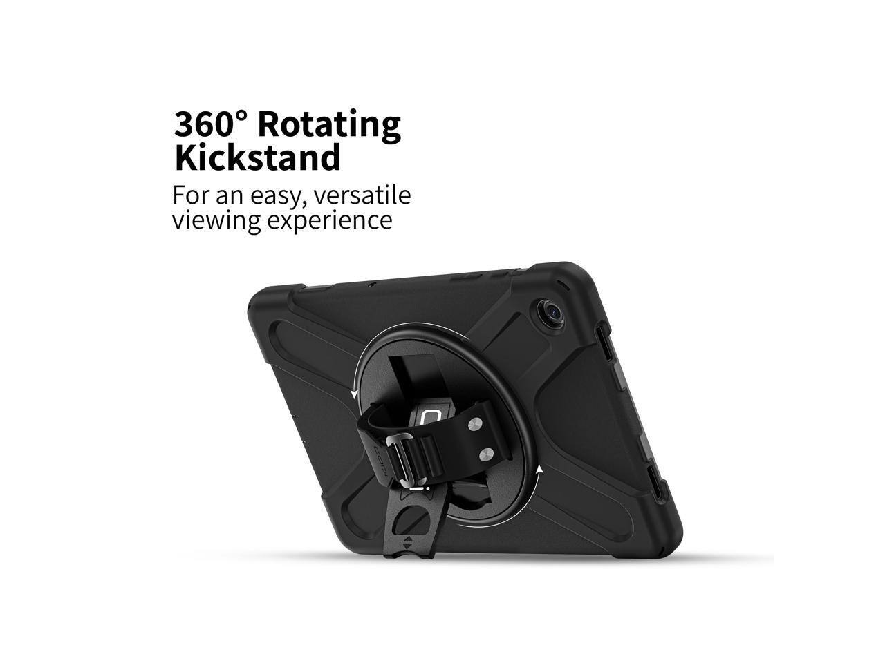 360° Rotating Kickstand  
For an easy, versatile viewing experience