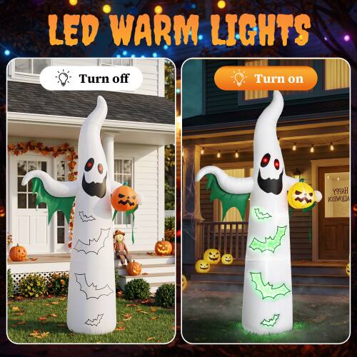 LED WARM LIGHTS

Turn off

Turn on

HAPPY HALLOWEEN