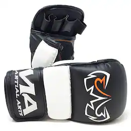RIVAL - Boxing MMA Amateur Fight Sparring Gloves - S/M - Black