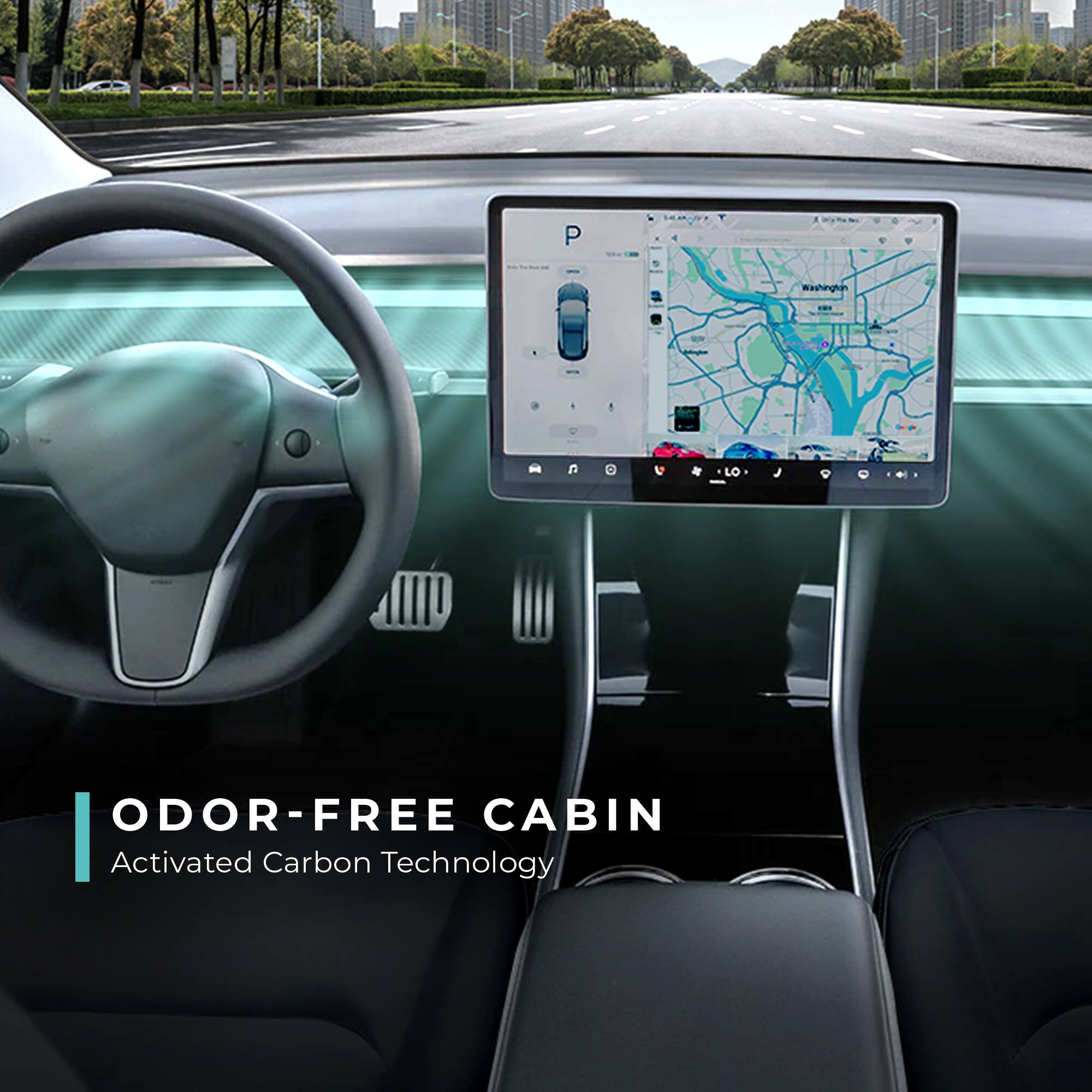 Odor-Free Cabin Activated Carbon Technology