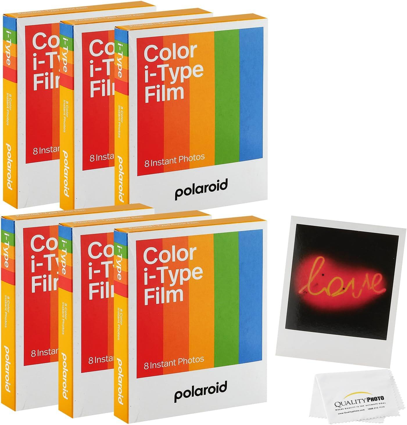 i-Type Color i-Type Film  
8 Instant Photos  
Polaroid  

i-Type Color i-Type Film  
8 Instant Photos  
Polaroid  

i-Type Color i-Type Film  
8 Instant Photos  
Polaroid  

i-Type Color i-Type Film  
8 Instant Photos  
Polaroid  

i-Type Color i-Type Film  
8 Instant Photos  
Polaroid  

love  
QUALITY PHOTO  
www.qualityphoto.com  
1-800-212-1177