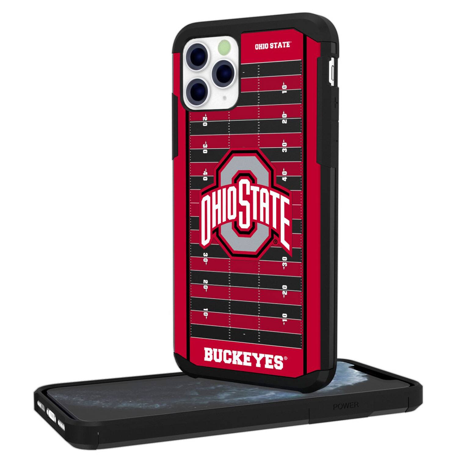 OHIO STATE  
10- DZ- 20 2 DE- 30 3 - 40 4 OOS 1 -DE -30 7g SO- 0S- 10- 01- BUCKEYES POWER