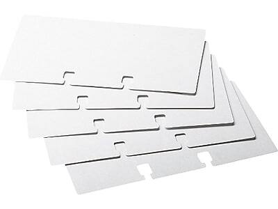 Alt View 1. Rolodex - Rolodex Rotary Cards, White, 100/Pack (67558) - White.