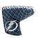 Front. Team Golf - Tampa Bay Lightning Quilted Blade Putter Cover - Multicolor.