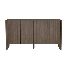 Manhattan Comfort - Linda Modern 60" Sideboard - Walnut Brown