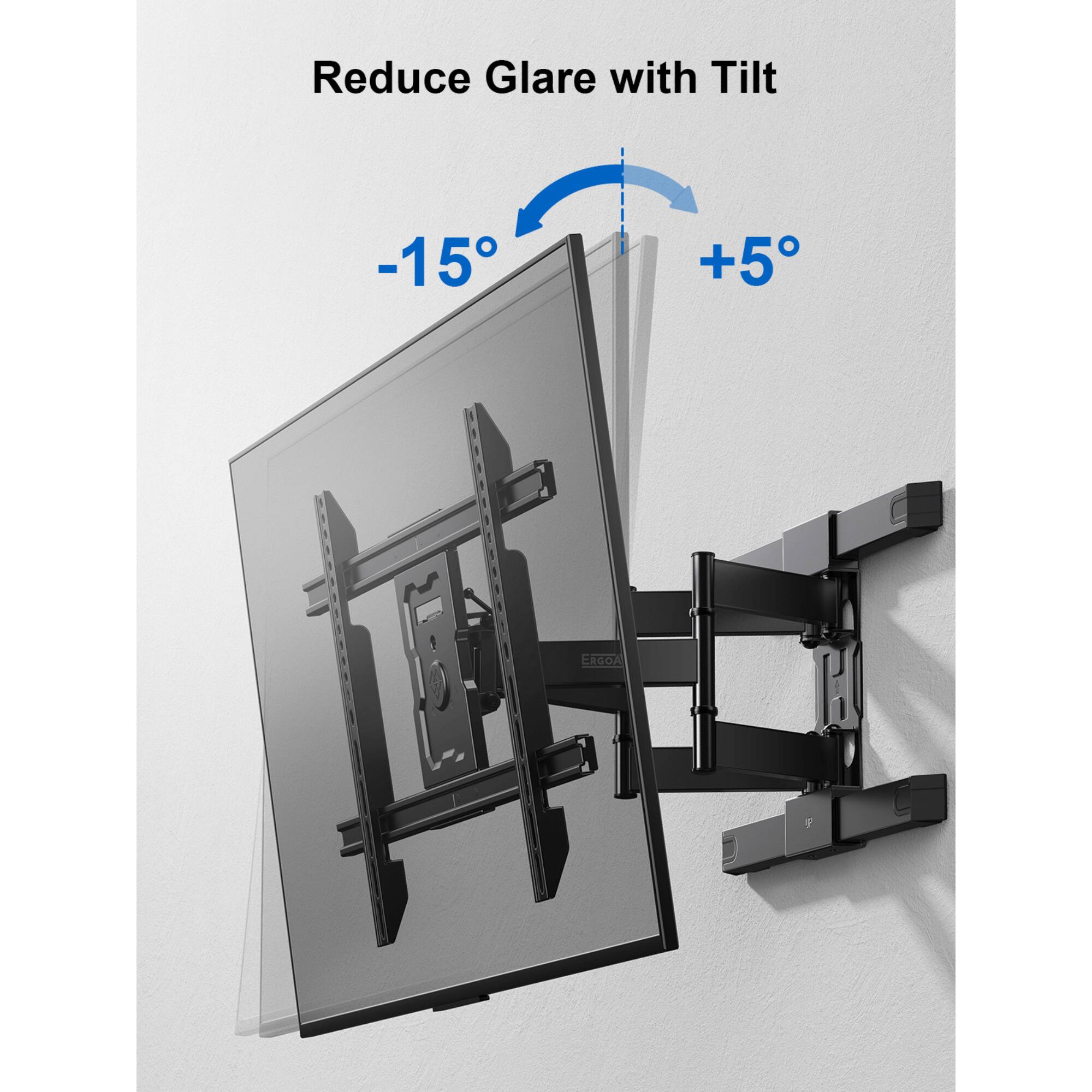 Reduce Glare with Tilt -15 +5