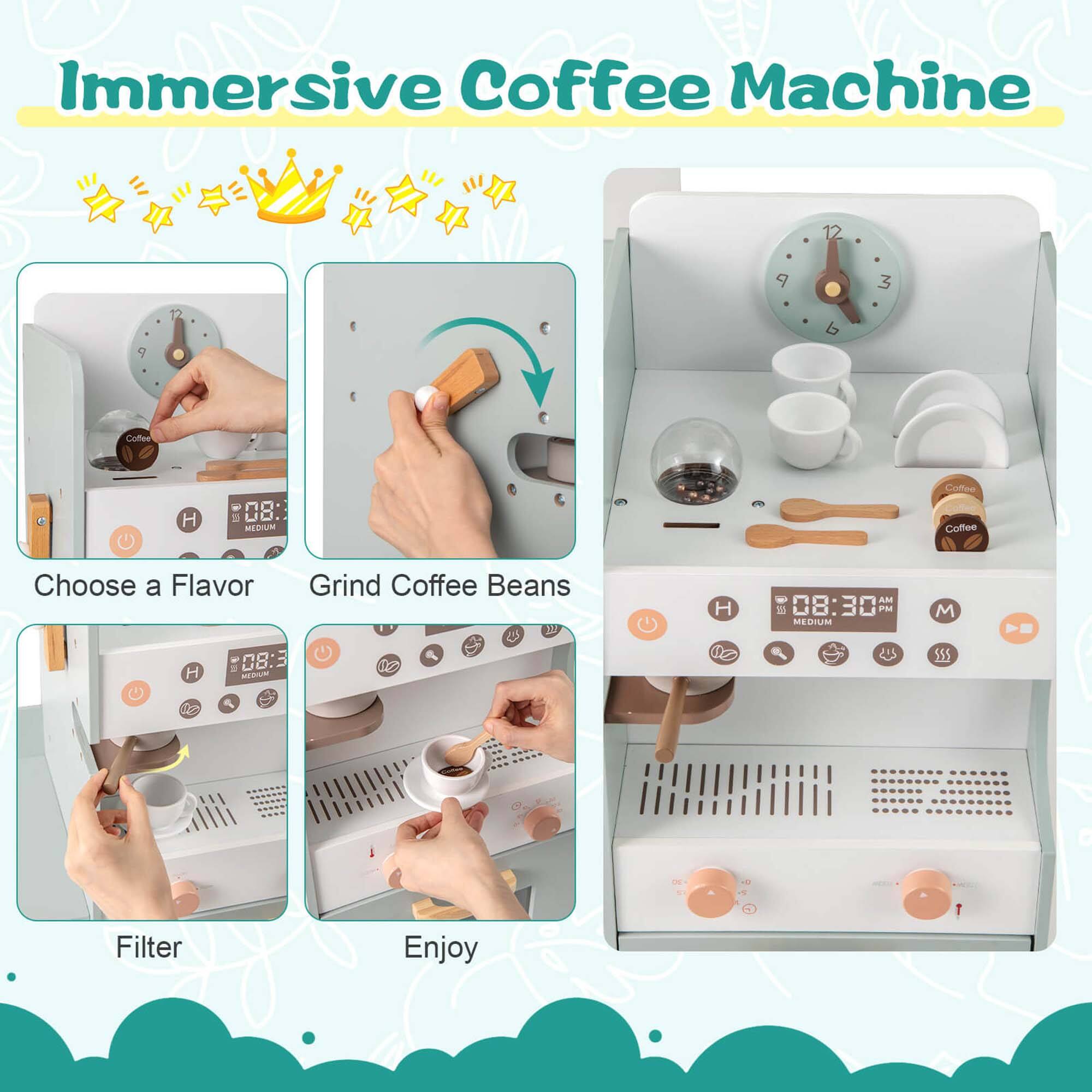 Immersive Coffee Machine

Choose a Flavor

Grind Coffee Beans

Filter

Enjoy