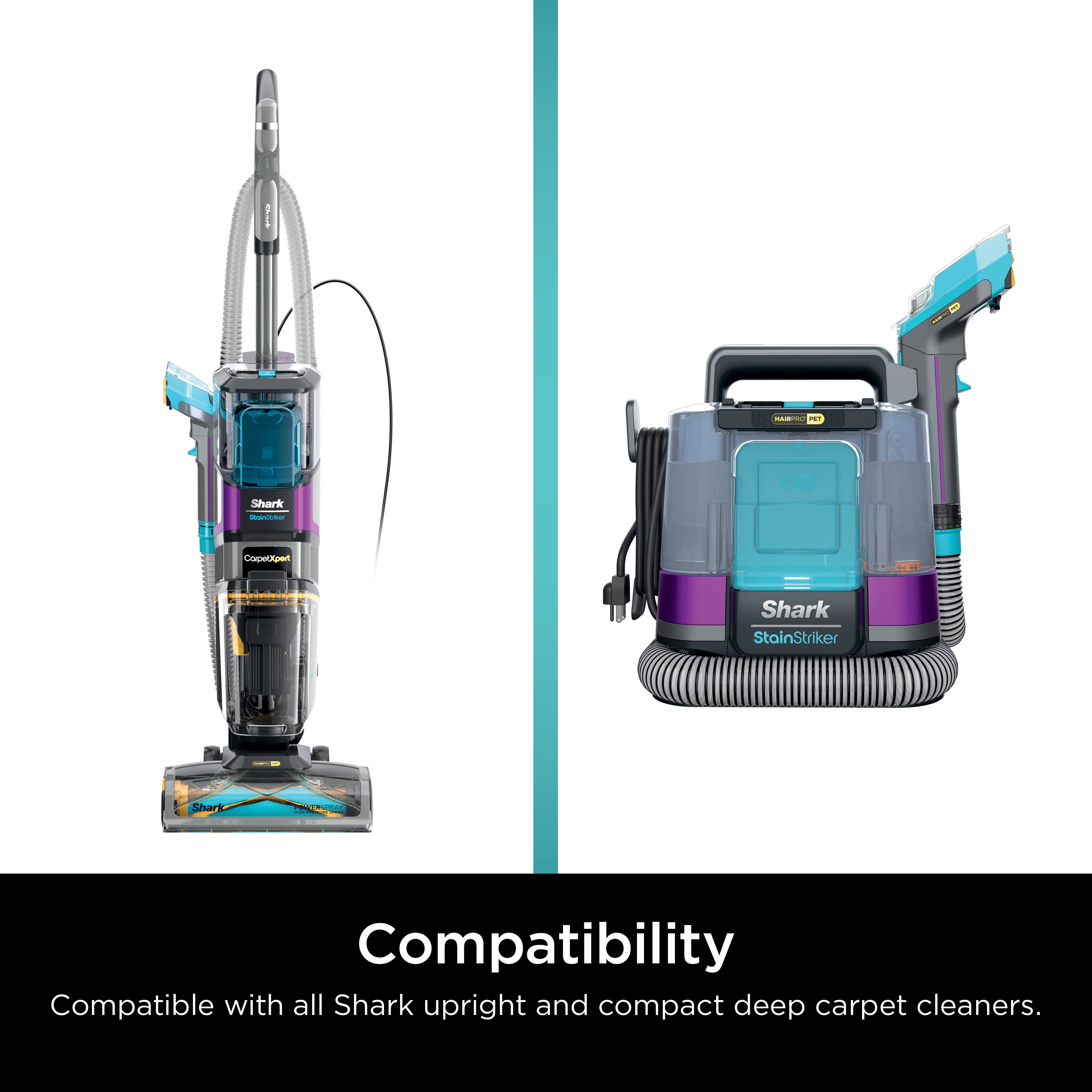 Compatibility: Compatible with all Shark upright and compact deep carpet cleaners.