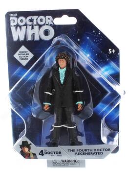 Seven20 - Doctor Who Fourth Doctor Regenerated 5" Action Figure - Black