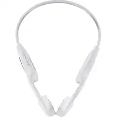 Front. Reebok - Bone Conduction Wireless White Headphones.