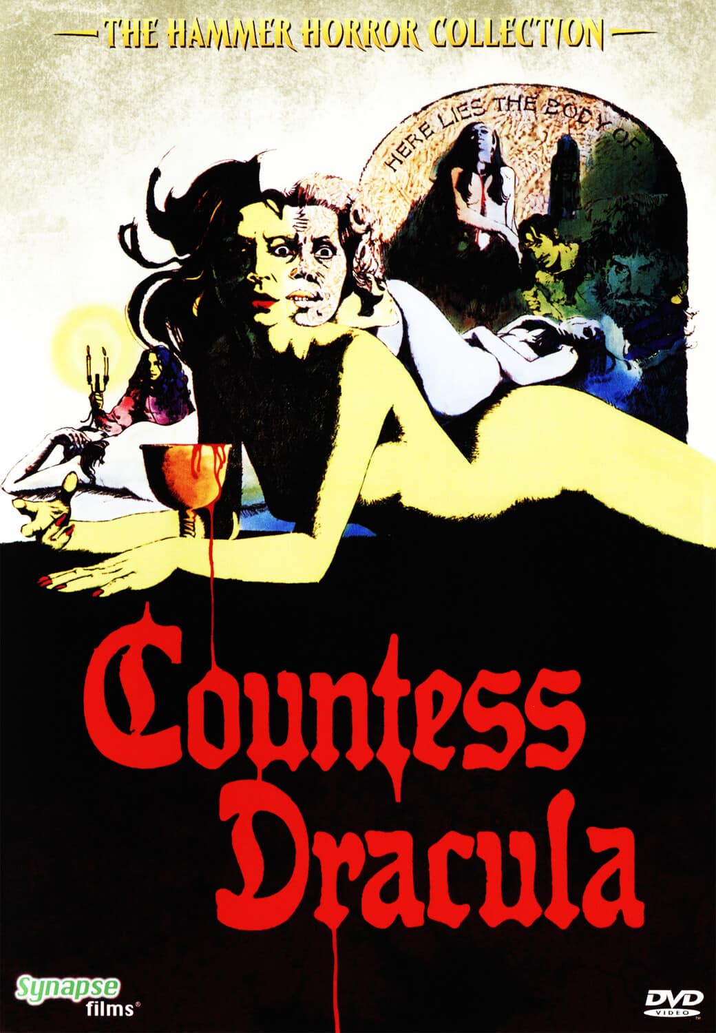 Front. Countess Dracula   - DVD.