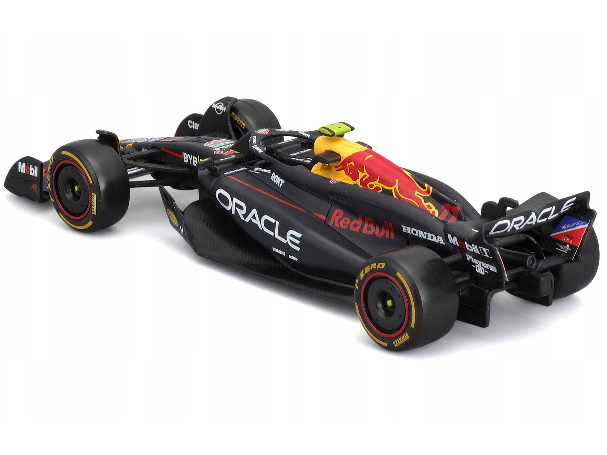Mobil 1  
Clar  
BYB  
ROKT  
ORACLE  
Red Bull  
HONDA  
Mobil 1  
ZERO  
Players  
COLA  
Mobill