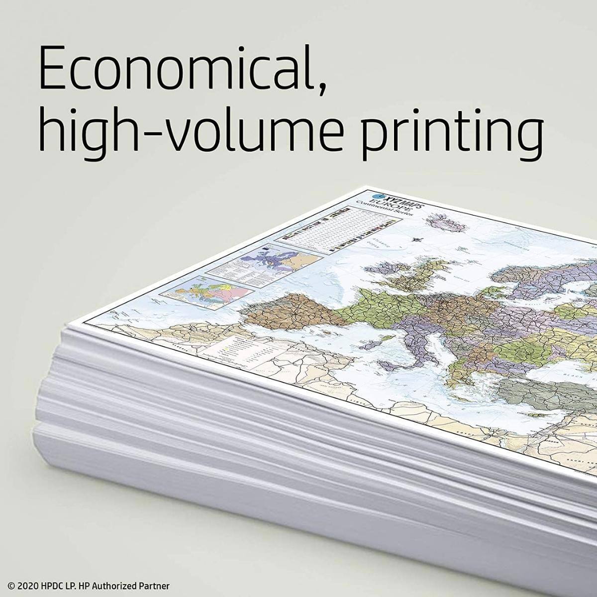 Economical, high-volume printing  
Continental XYZMAPS  
Serves  
© 2020 HPDC LP. HP Authorized Partner