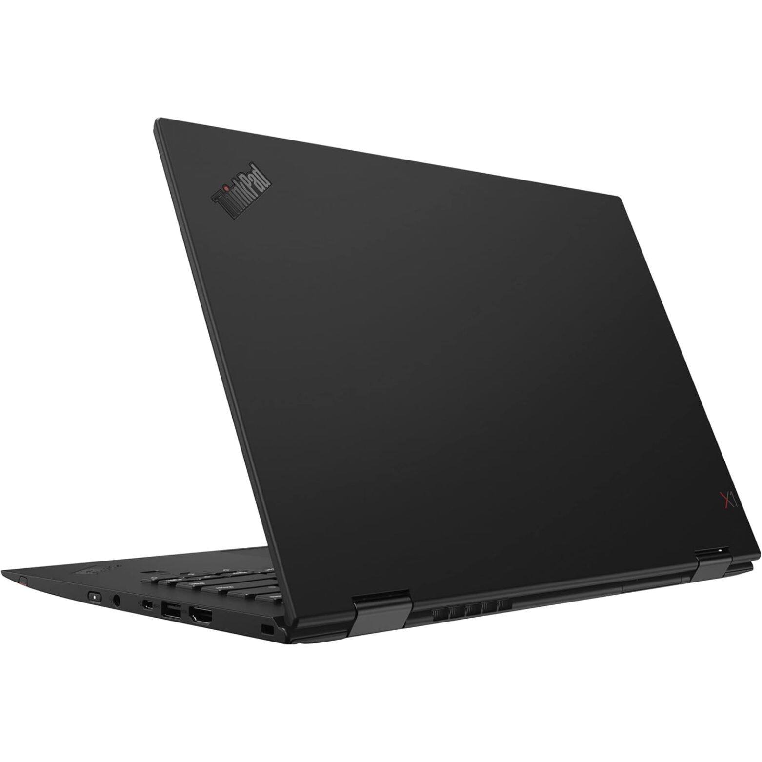 Alt View 4. Lenovo - X1 Yoga 3rd Gen ThinkPad 14" FHD Touch Intel Core i5-8350U 1.70 GHz up to 3.60 GHz 8GB 256GB SSD Windows 11 Pro - Black.