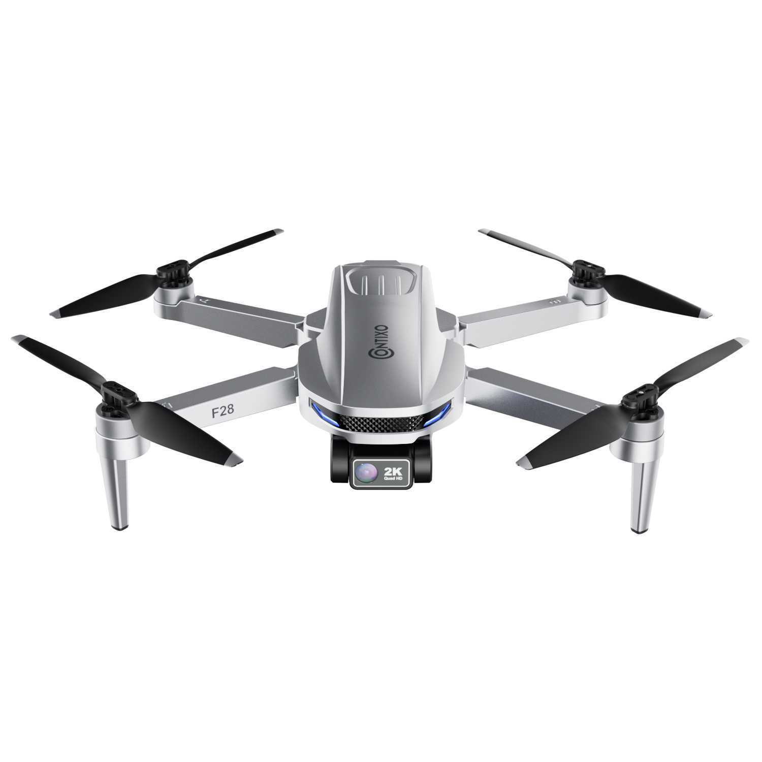 Contixo - F28 GPS Drone with Remote Controller - Silver