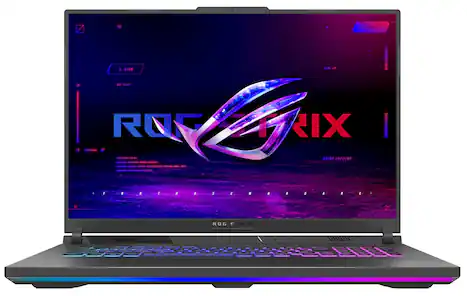 ASUS - ROG Strix G18 18" 2.5K 240Hz Gaming Laptop - AMD Ryzen 9 8940HX - 32GB RAM - NVIDIA GeForce RTX 5060 - 1TB SSD - Eclipse Gray
