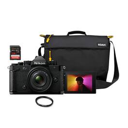 Nikon - Z f Mirrorless Camera with 40mm Lens with Messenger Camera Bag Bundle