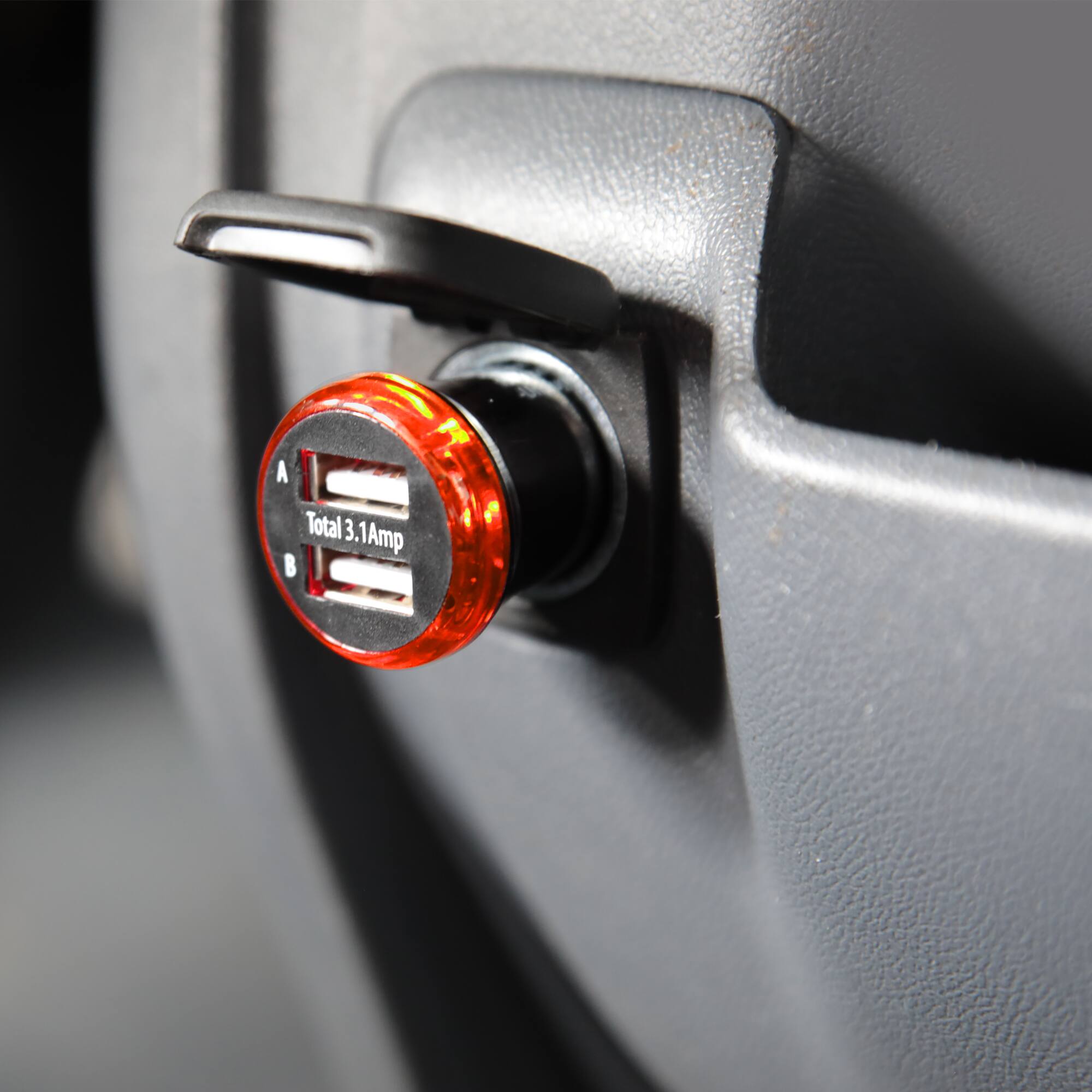 Alt View 2. Armor All - Armor All Universal 2-Port USB Car Charger, 3.1 Amp, Power Devices, Connect To DC Port - Black.