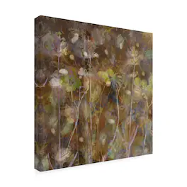 Trademark Fine Art - Katarina Holmstrom Summer Pastel Canvas Art - 35 x 35 Inches - 35x35 - Multicolor