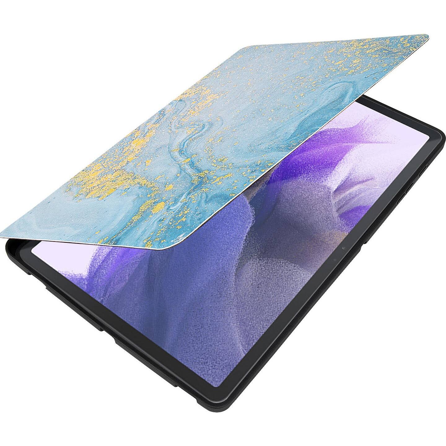 Alt View 15. SaharaCase - Folio Case for Samsung Galaxy Tab S8+ - Blue.