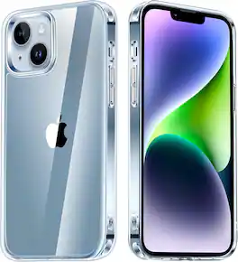 Entronix - Thick Case for iPhone 13 Mini - Ultimate Protection and Clarity - Clear