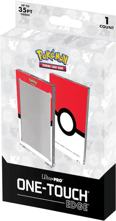 Ultra PRO Single 35pt One Touch Edge Pok Ball Printed Magnetic Card Holder for Pokmon 16421 - Best Buy Ultra PRO Single 35pt One Touch Edge Pok Ball Printed Magnetic Card Holder for Pokmon 16421 - Best Buy