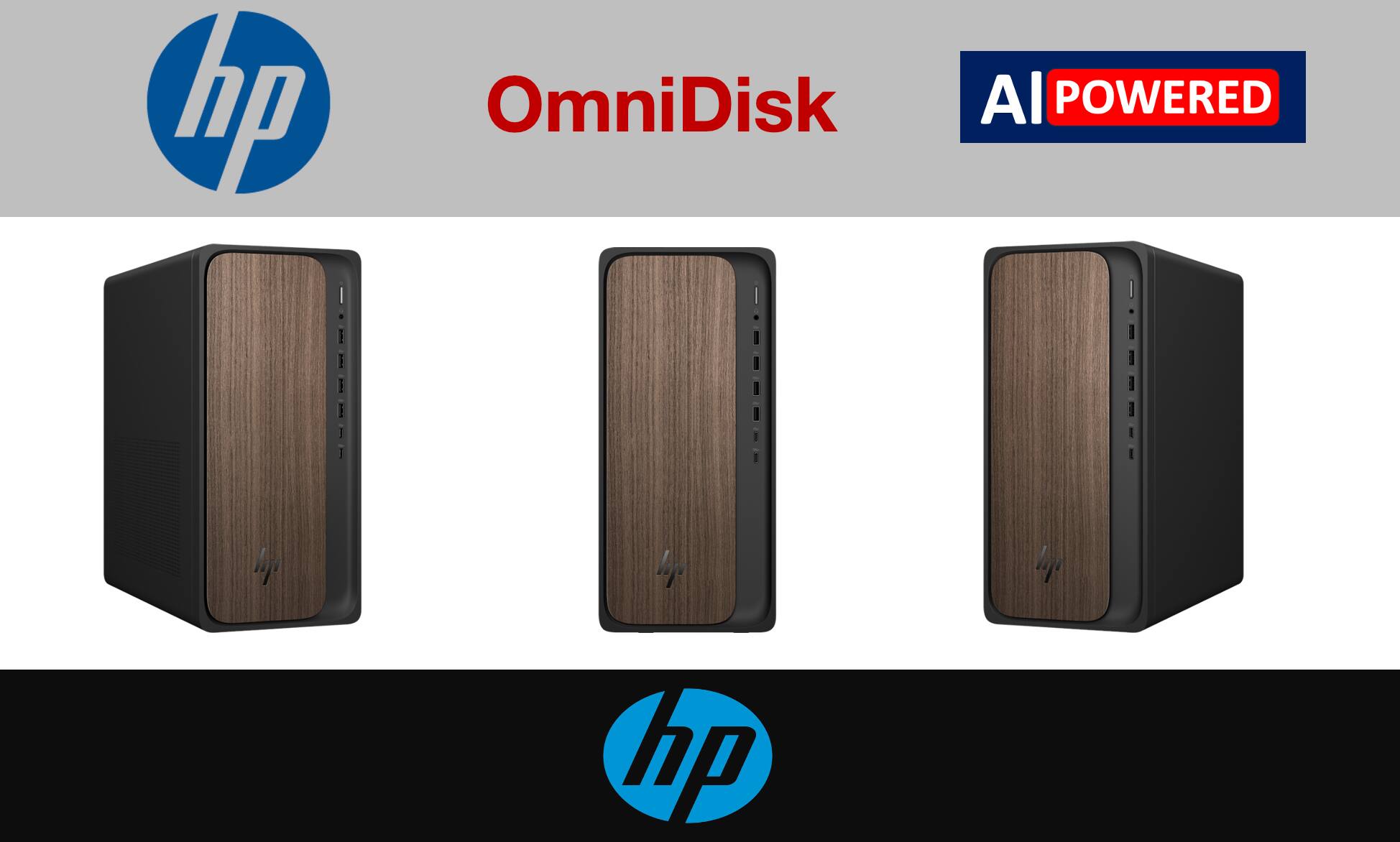 hp OmniDisk AI POWERED