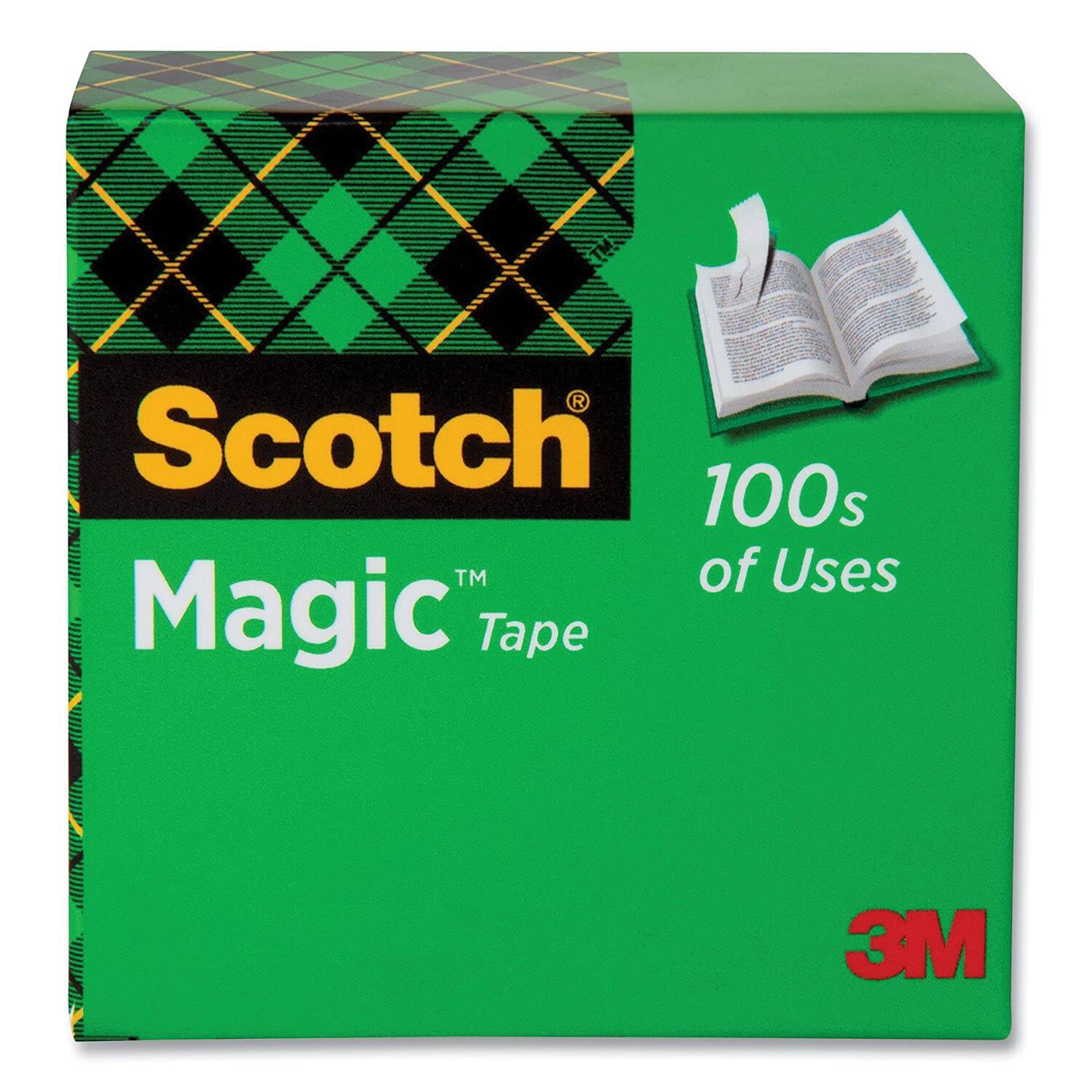 Scotch 100s Magic Tape of Uses 3M