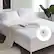 Alt View 11. Costway - Heated Electric Mattress Pad Twin Size with 10 Heating Levels Auto Shut Off - White.