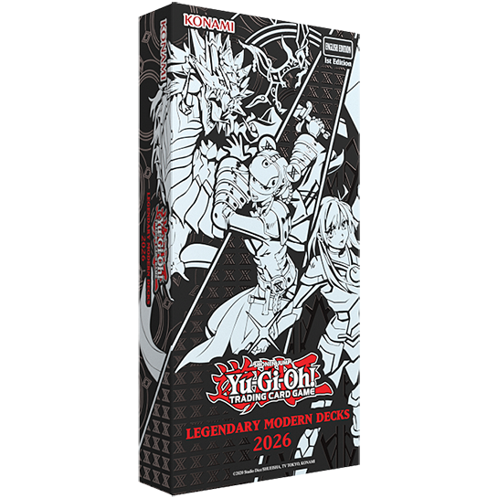 Konami - Yu-Gi-Oh! Legendary Modern 2026 Decks Box Set