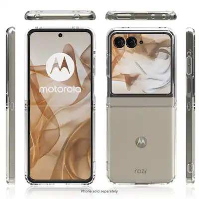 SaharaCase - Venture Series Slim Case for Motorola Razr (2025) - Clear SaharaCase - Venture Series Slim Case for Motorola Razr (2025) - Clear