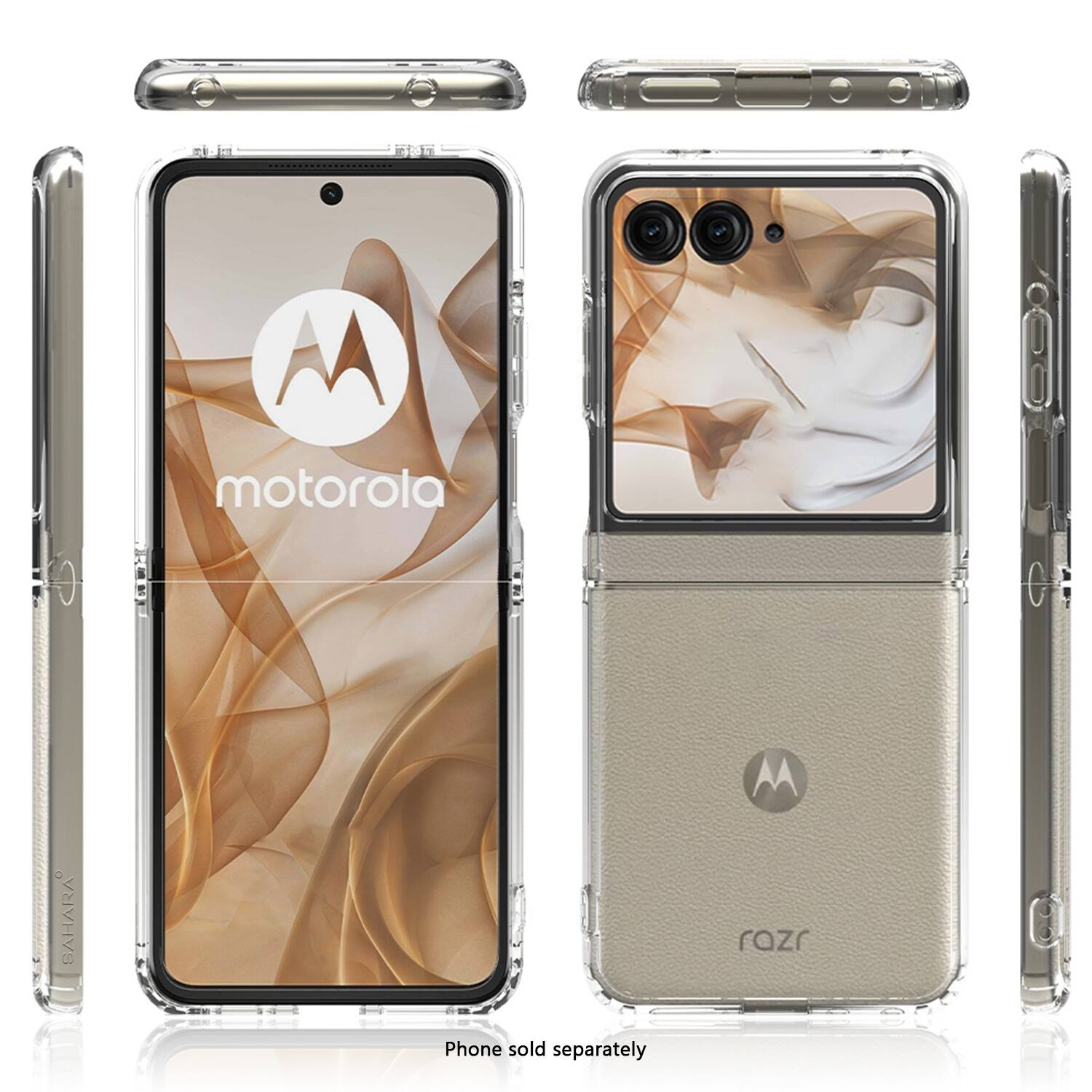 M motorola M D SAHARA razr Phone sold separately