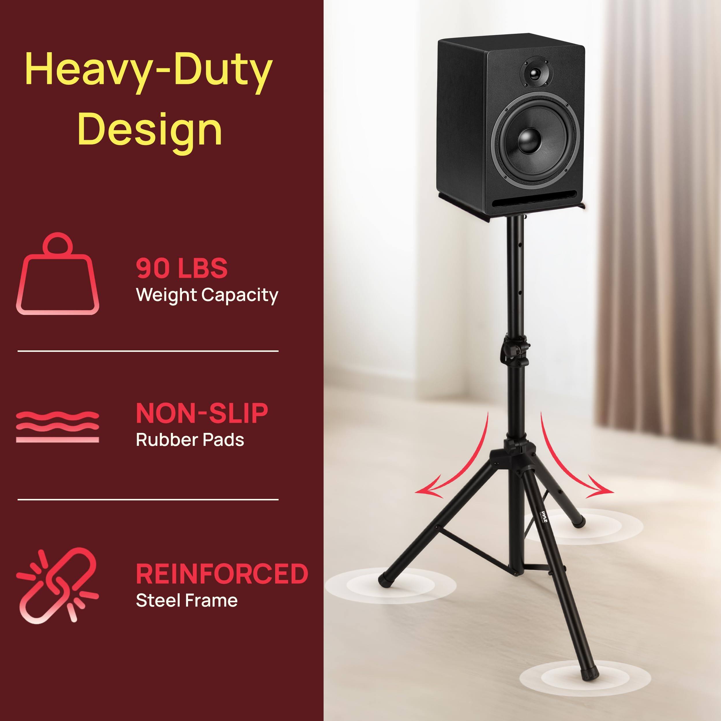 Heavy-Duty Design  
90 LBS Weight Capacity  
NON-SLIP Rubber Pads  
REINFORCED Steel Frame