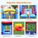 Bring Your Baby Endless Fun Jumping Area Smooth Slide Ball Playing Area Basketball Rim 9 Shooting Nets